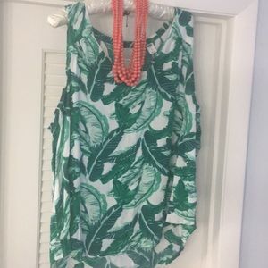 Banana Leaf Print Tank